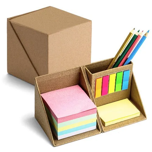 YouCube Storage Organizer with Sticky Notes